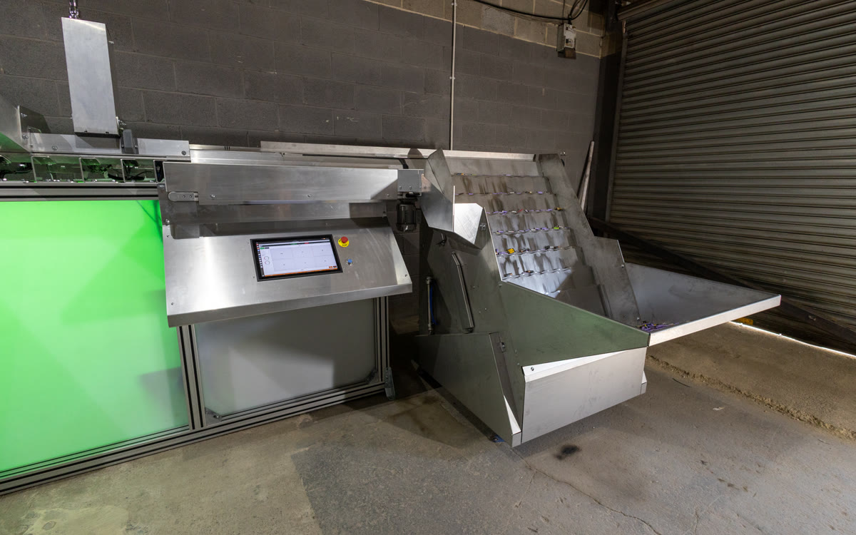OBS-2 dual-lane optical battery sorter